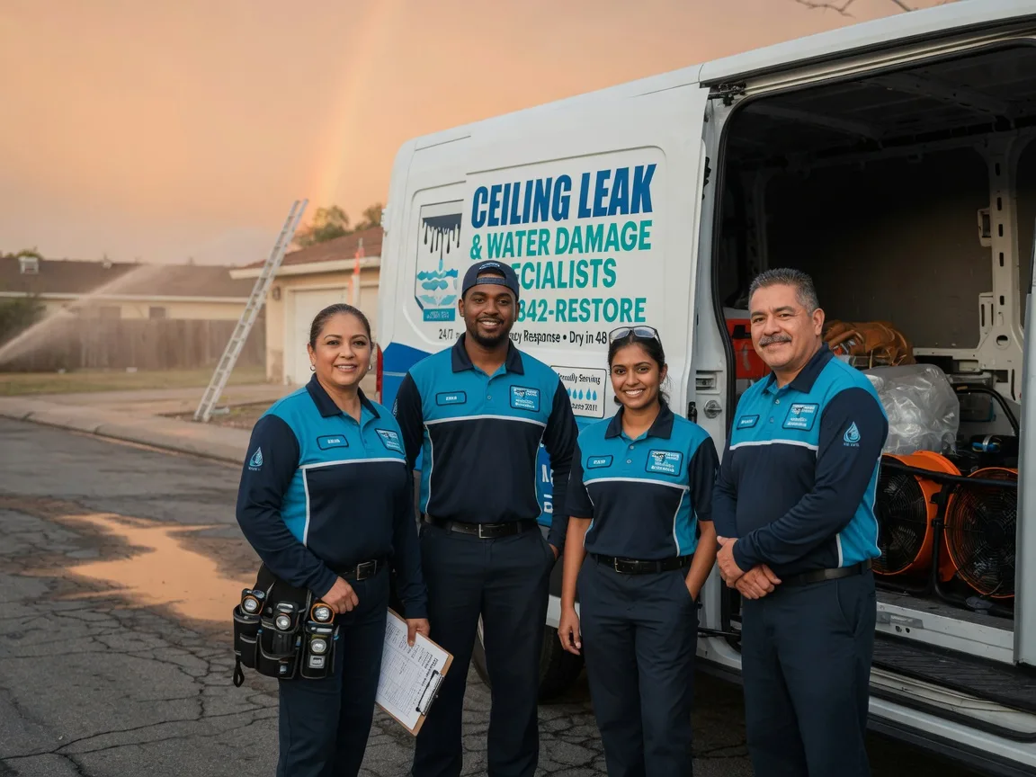 Ceiling Leak Cleanup company in San Elizario, TX
